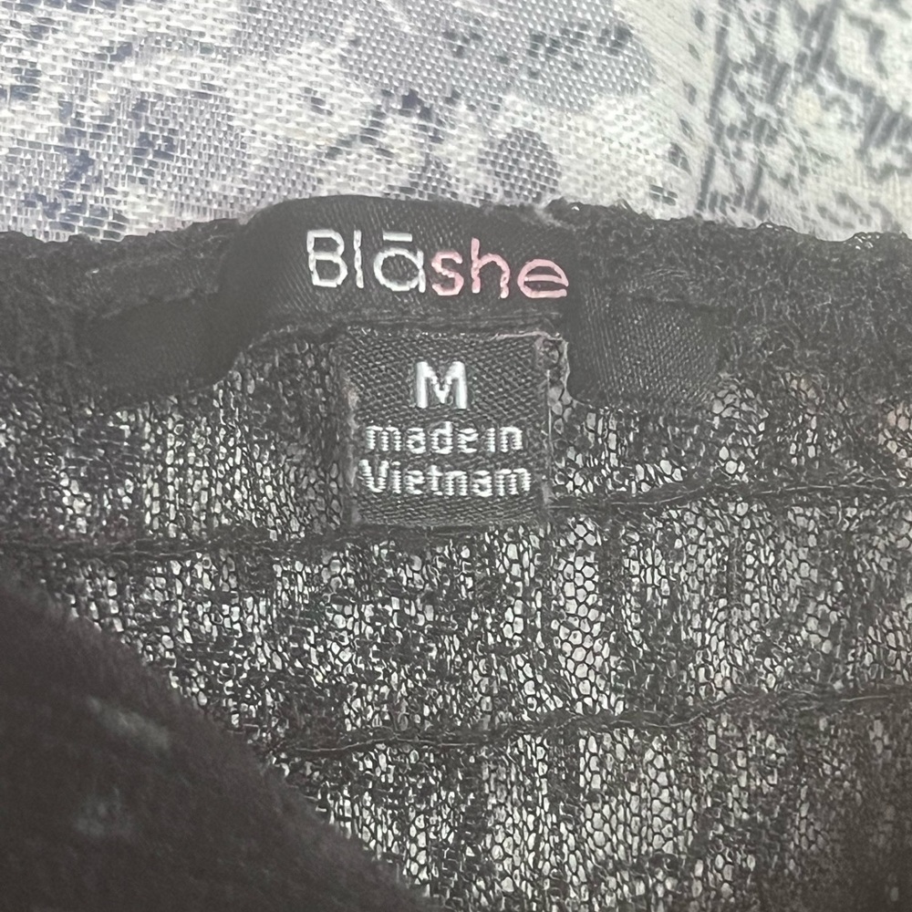 BLACK RUFFLE BODYSUIT - Picture 5 of 5